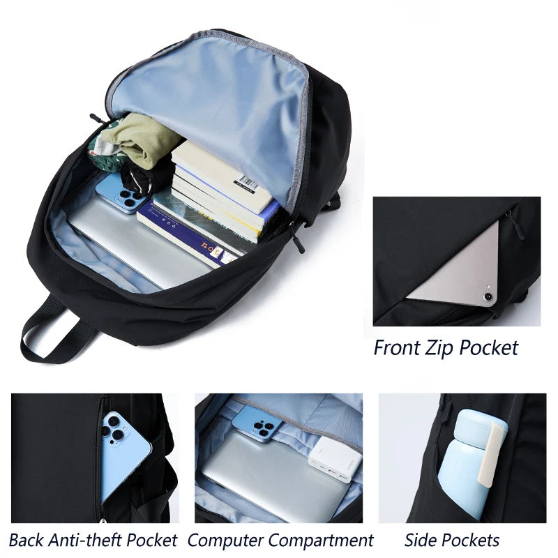 Men's Lightweight Backpack | 15.6-Inch Laptop Bag