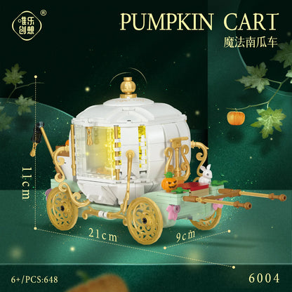 ToylinX 648PCS Pumpkin Carriage Building Set