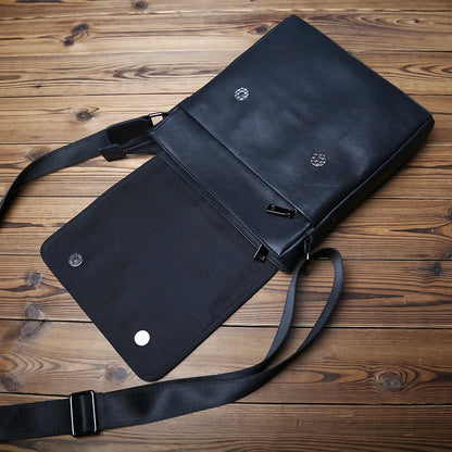 Natural Cowhide Vertical Crossbody Bag