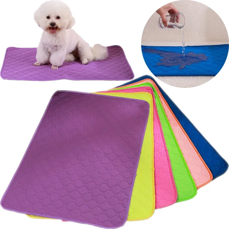 Reusable Absorbent Dog Pee Pad & Washable Training Mat