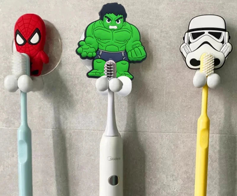 Disney Spiderman & Hulk Kids Toothbrush Holder