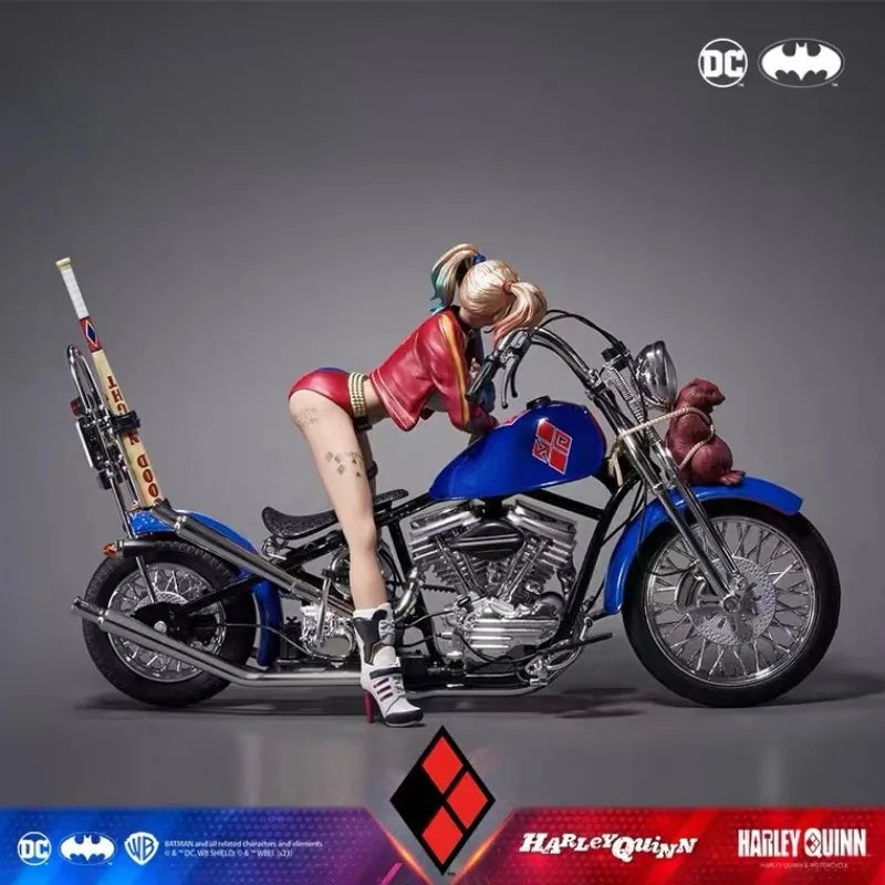 Harley Quinn Alloy Motorcycle Scene Suit - Hot Toys Action Figure