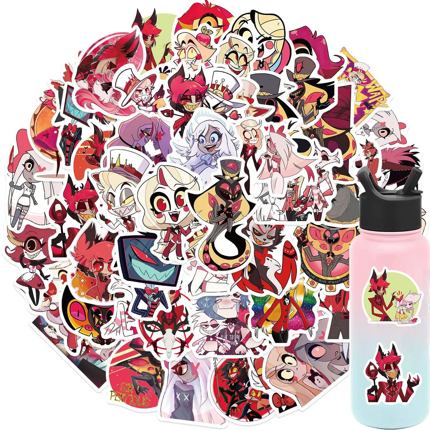 Hazbin Hotel Anime Stickers