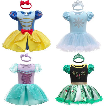 Fancy Fairy Princess Romper and Tutu Dress Set