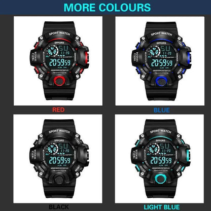 Kegllect Men's Sports Multifunction Digital Watch