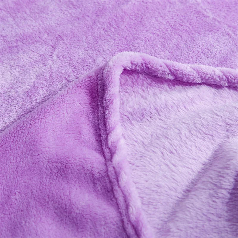 Soft Warm Coral Fleece Blanket