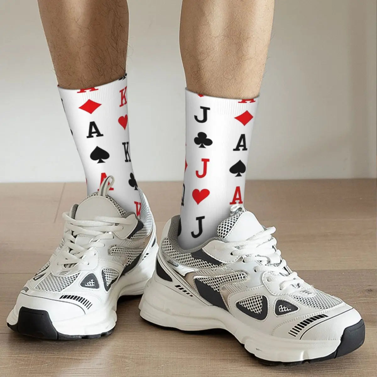 Funny Crazy Socks for Men - Moisture-Wicking & Breathable