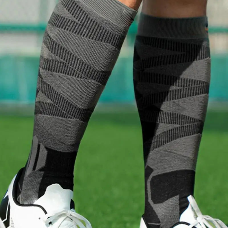 Men Women Over The Knee Anti-slip Football Socks