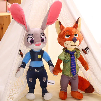 Disney Zootopia Plush Toy Judy & Nick Dolls