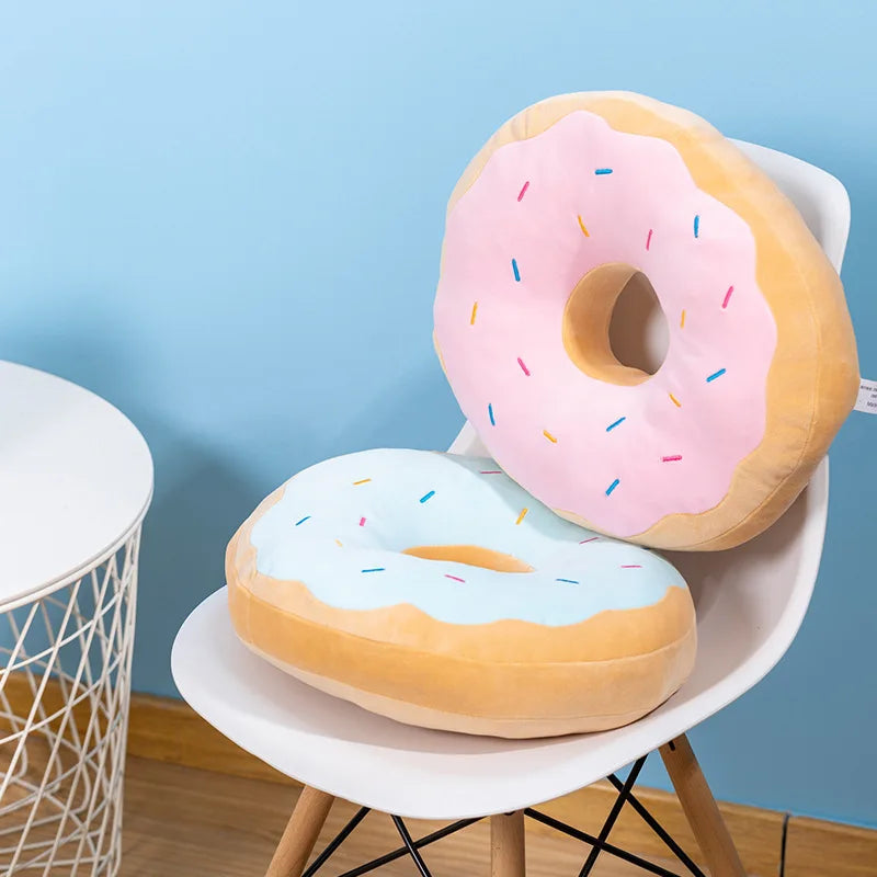 Chocolate Donut Pillow