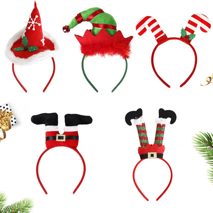 Funny Christmas Headbands with Deer Antlers