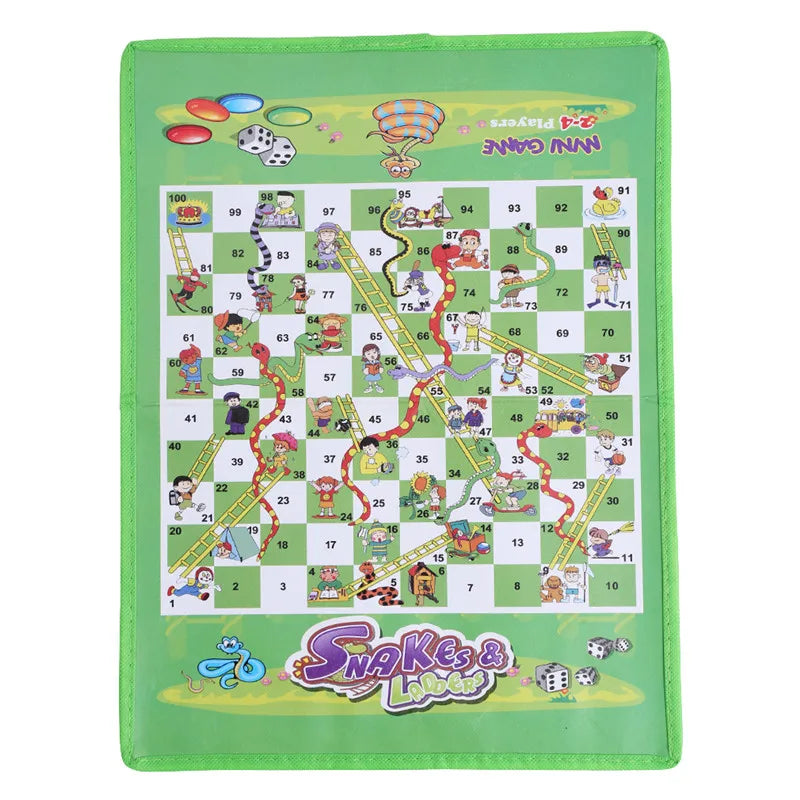 Kids Classic Flight Chess – Ludo Board Game for Family Fun