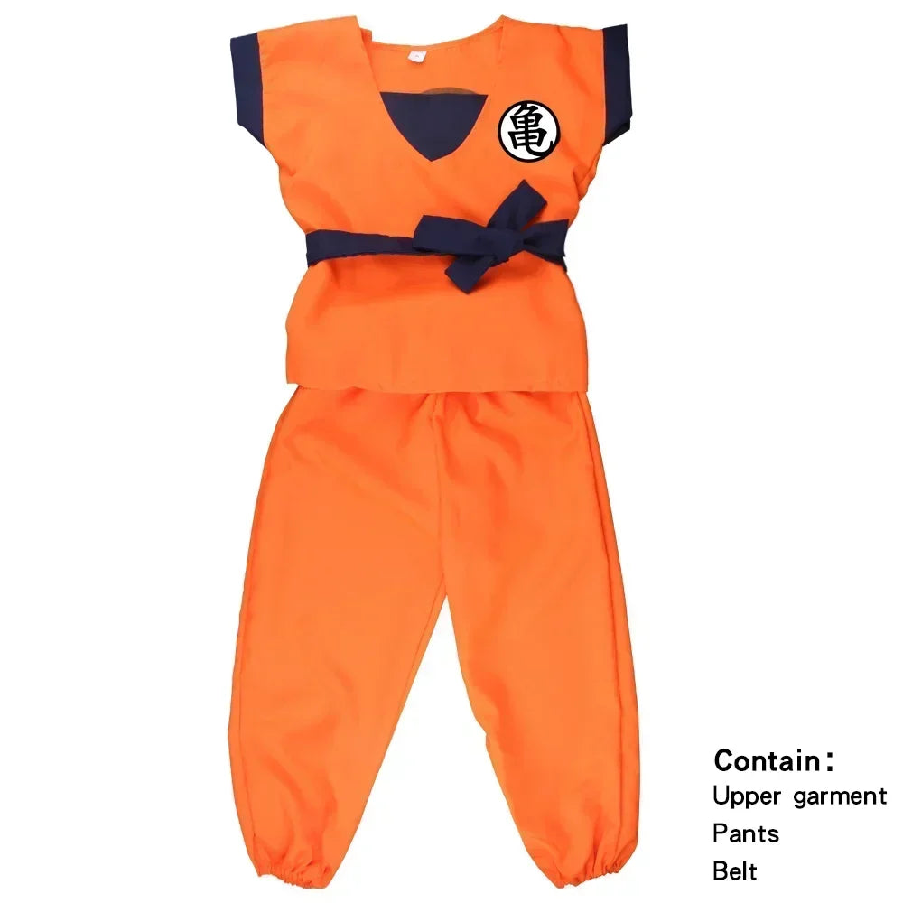 Son Goku Carnival Costume - Anime Cosplay Suit for Kids & Adults