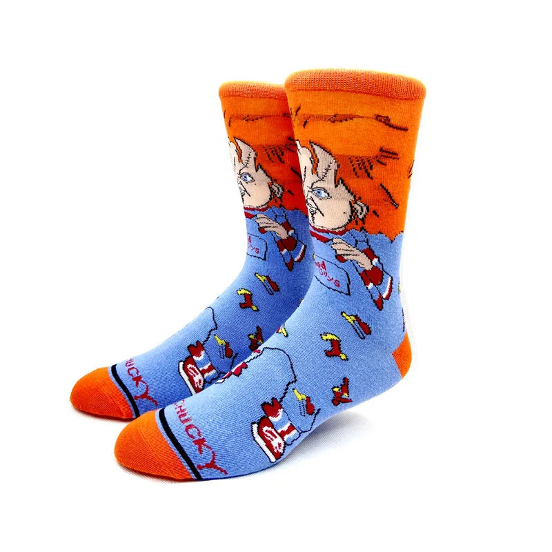 Anime Marvel Men's Knee-High Socks