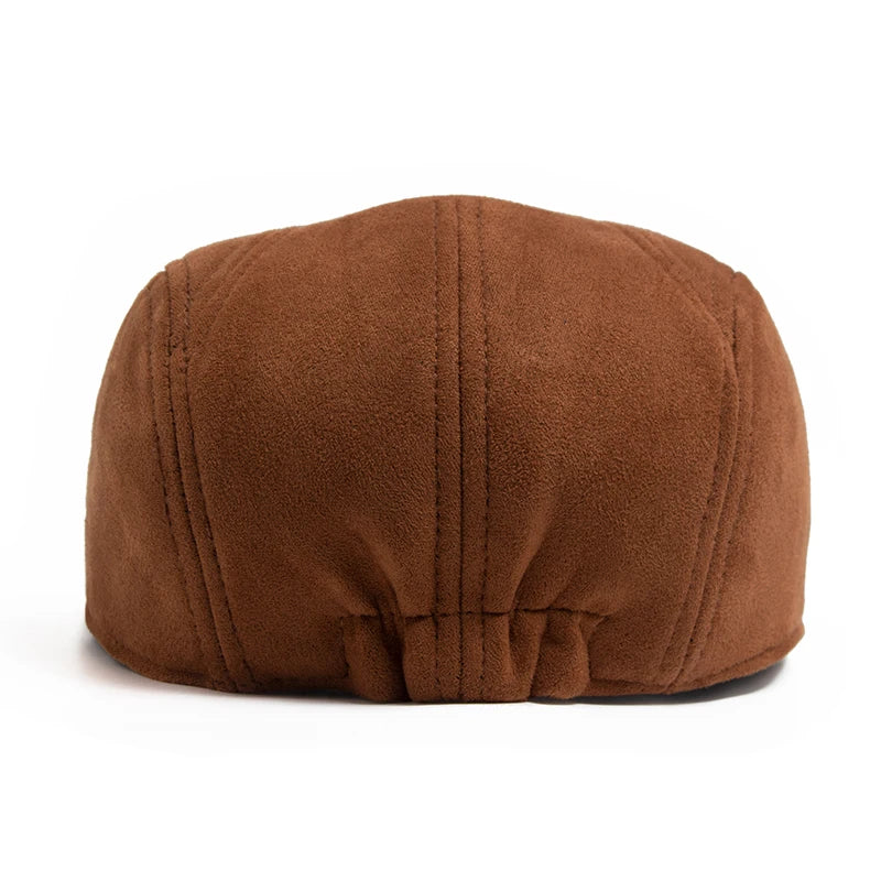 Suede Autumn Winter Beret