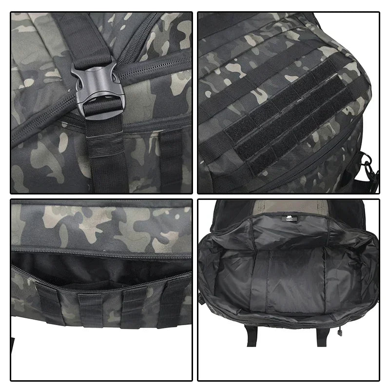 Large Tactical Duffle Bags - 40L, 60L, & 80L for Camping & Hiking