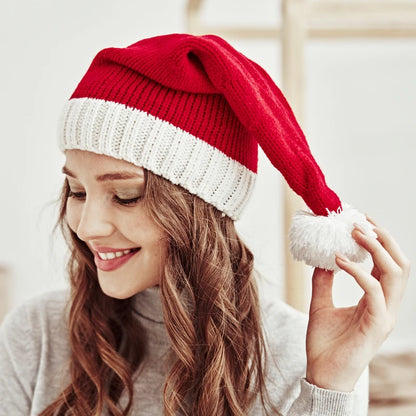 Santa Hat-Knitted Soft Beanie