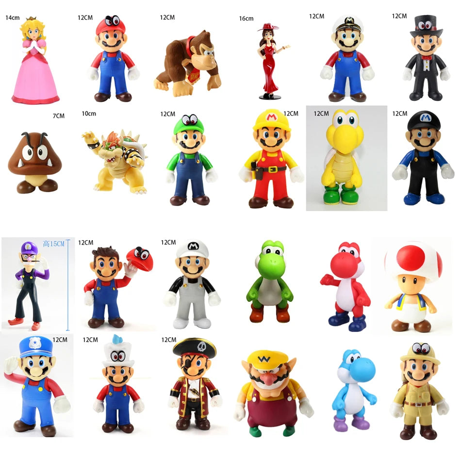 Super Mario Bros Collectible Figures