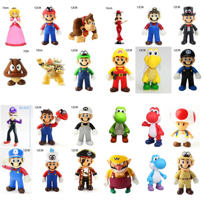 Super Mario Bros Collectible Figures