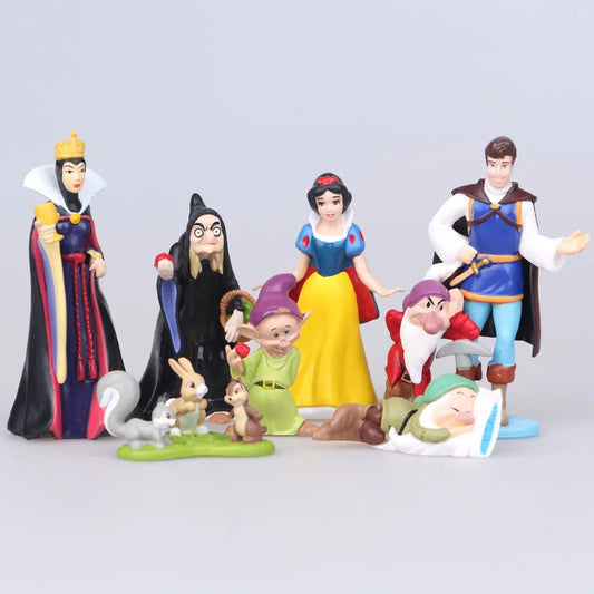 8-Piece Snow White and the Seven Dwarfs Action Figure Set