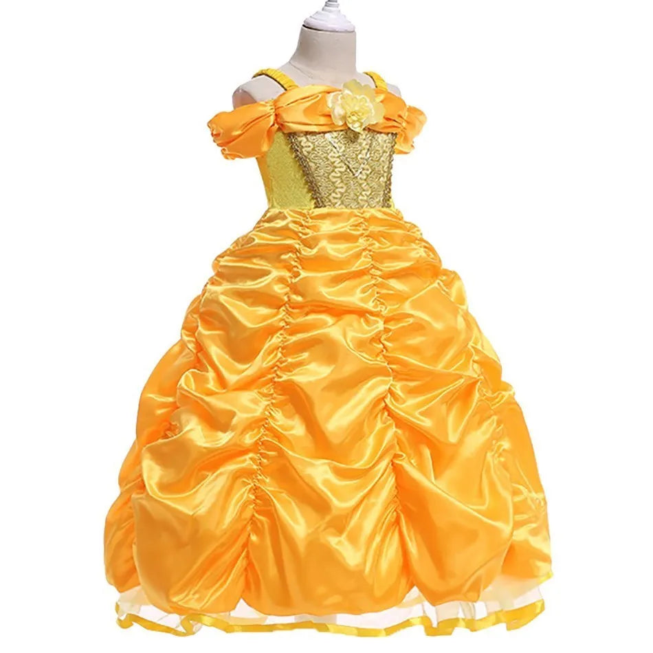 Beauty and the Beast Princess Dress for Girls