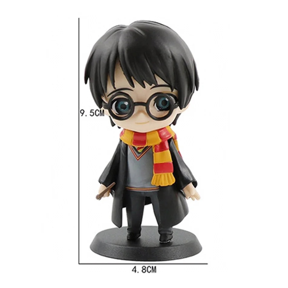 6 pcs Anime Harry Potter Figure Set