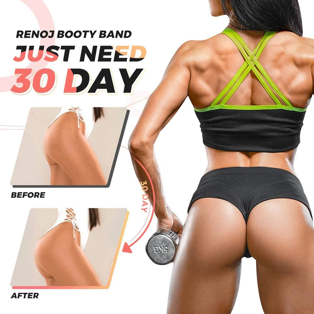 Elastic Rubber Bands Set for Fitness – Resistance Workout Bands for Home & Gym