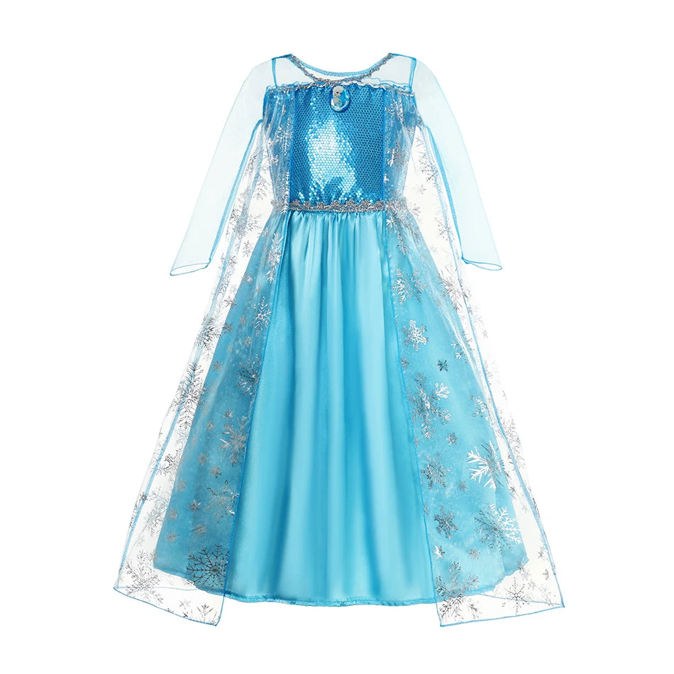 LED Light Up Elsa Dress for Girls | Disney Frozen Princess Costume