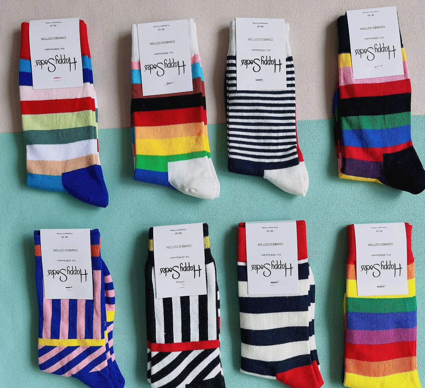 Unisex Fun & Colorful Happy Socks Series 5