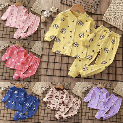 Spring & Autumn Kids Clothes Sets | Boys & Girls Pajamas