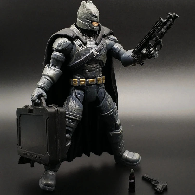 Heavy Armor Batman & Cyborg Superman