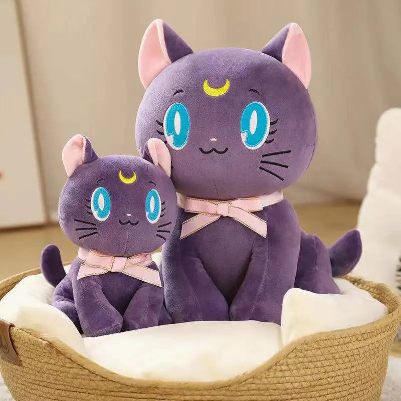 Sailor Moon Plush Toy – Moon Cat & Moon Hare Anime Doll