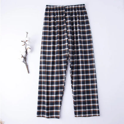 Men’s 100% Cotton Plaid Pajama Pants | Cozy Loungewear