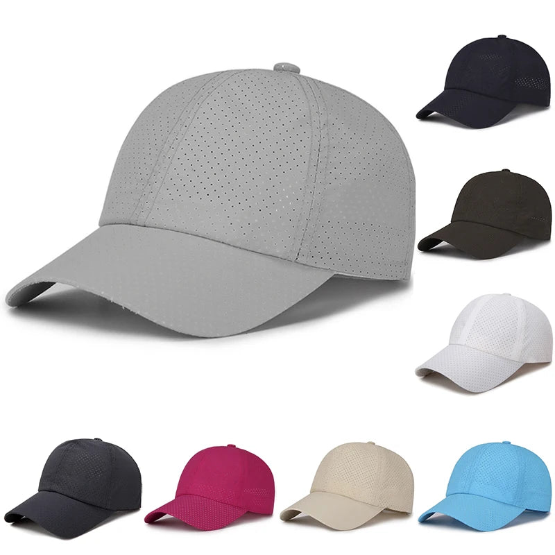 Snapback Quick Dry Mesh Baseball Cap