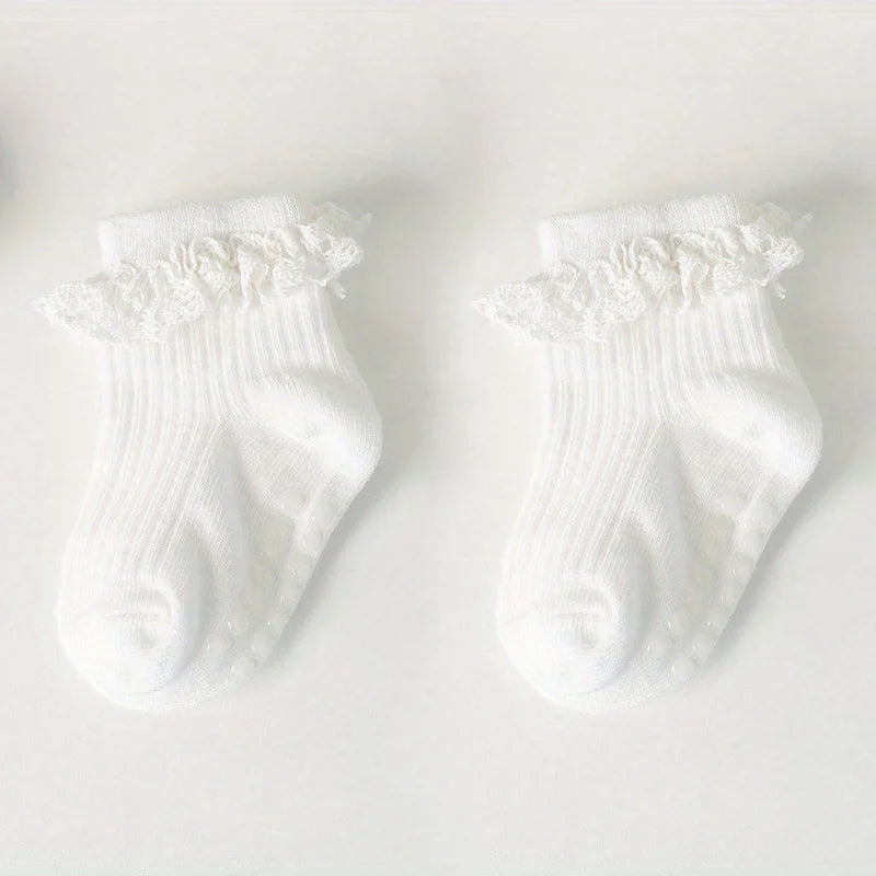 Children's non-slip cotton socks