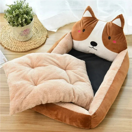 Cartoon Dog Beds | Pet Bed Baskets & Puppy Cushions for Medium Pets