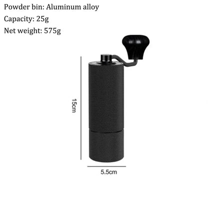 New Manual CNC Coffee Grinder – High-Quality Burr Hand Grinder