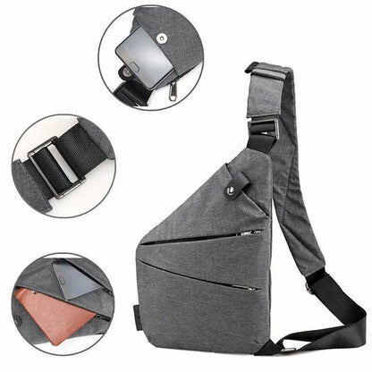 New Multifunction Anti-Theft Chest Bag | Waterproof Crossbody Messenger