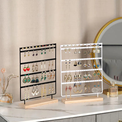 Earring Display Stand - 100 Holes 5-Tier Jewelry Organizer Rack