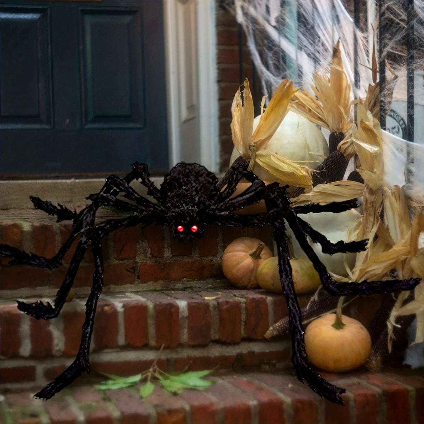 Giant Plush Spider Halloween Decoration (30-200cm)