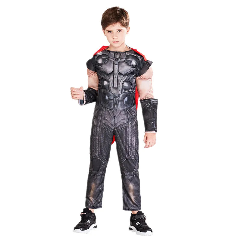 Thor Muscle Costume for Kids | Light-Up Axe