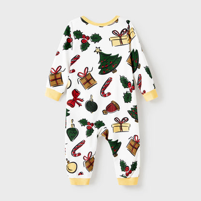 Family Matching Christmas Pajama Set – Allover Christmas