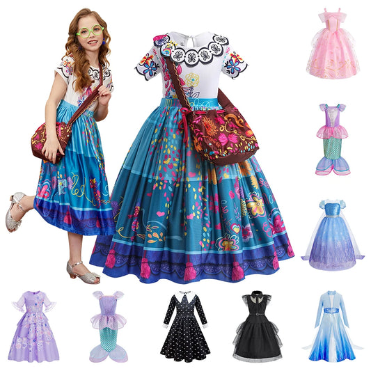 Little Girls Magic Mermaid Elsa Gown