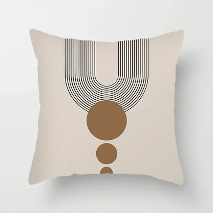 Modern Art Abstract Pattern Cushion Covers – Creative Line Pillowcases