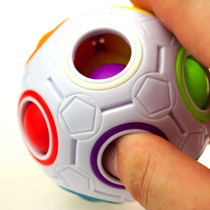 Rainbow Magic Speed Cube Ball – Fun Stress Reliever & Toy