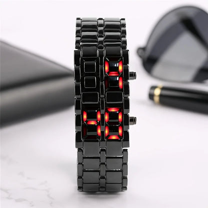 Unisex LED Lava Flow Watch