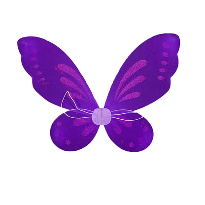 Girls Purple Butterfly Fairy Dress | Tulle Tutu with Wings