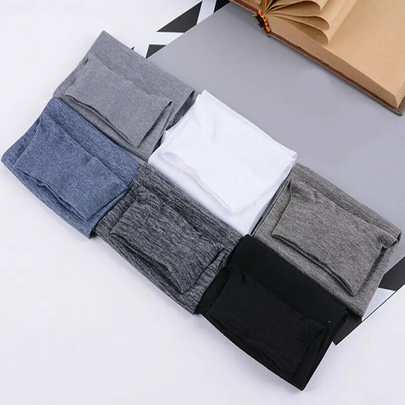 10 pairs Thin Stripes Bamboo Fiber Socks for Men