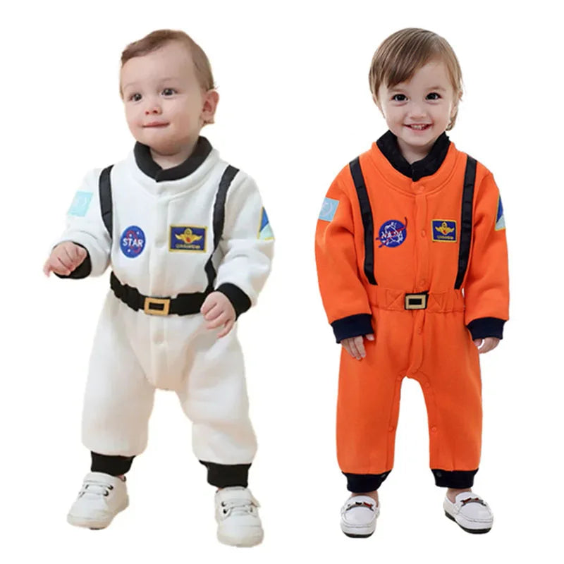 Children's Cute Astronaut Cosplay Costume | Space Suit Rompers for Toddlers