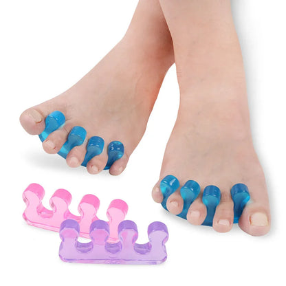 2 pcs Silicone Gel Toe Separator